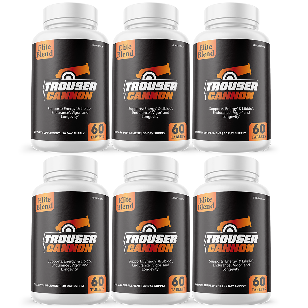 Trouser Cannon Advanced Male Health to Boost Libido and Endurance - 6 Bottles